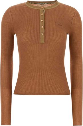 Chlo&eacute; Donna, Top, Marrone, S, new