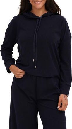 Cyrus Terry Drawstring Hoodie in Eclipse at Nordstrom Rack, Size X-Large