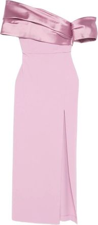 Solace London Alexis Off-shoulder Maxi Dress