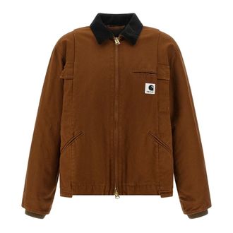 sacai Jackets - male - Sacai - Light Jackets - Brown - XS - Jackets