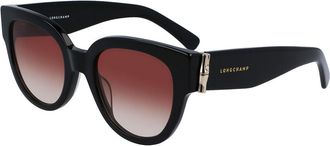 Longchamp LO733S 001 Womens Sunglasses Black Size 52