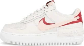 Nike Fitness, Dames, Wit, 36 1/2 EU, Leer, Air Force 1 Shadow