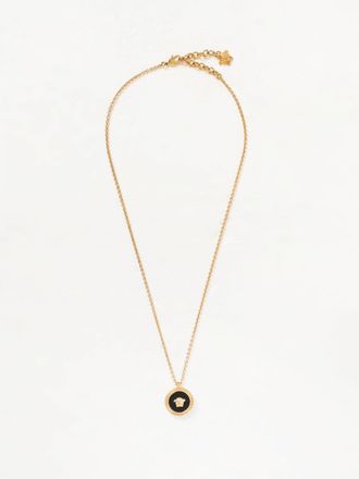 Versace Collana Medusa in ottone con ciondolo