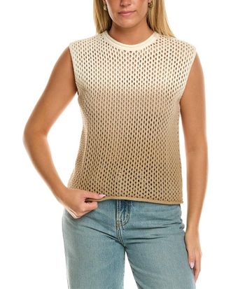 Velvet Velvet By Graham & Spencer Nina Sleeveless Cashmere-Blend Sweater