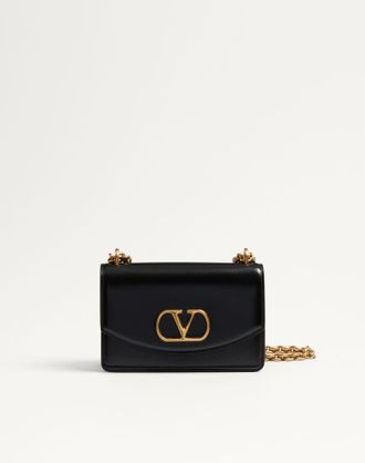 Valentino Garavani Borsa Piccola A Spalla Valentino Garavani Vain In Vitello Lucido Donna NERO UNI