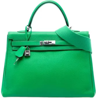 Herm&egrave;s Pre-owned Hermes Clemence Kelly II Retourne 35 Ladies PCM8GVNDHTC86C8K