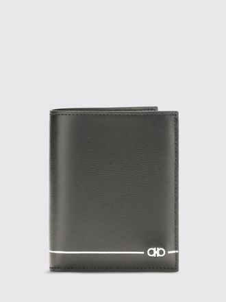 Ferragamo Wallet Men color Black