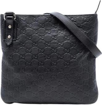 Gucci Pre-owned Cross Body Bags, female, Black, Size: ONE SIZE Pre-owned Crossbody Bag