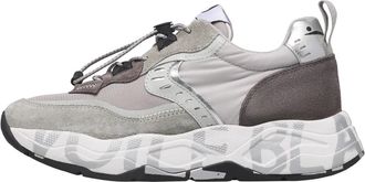 Voile Blanche Club 01 - Dames - Sneakers - Grijs - 37 EU - Leer - Schoenen