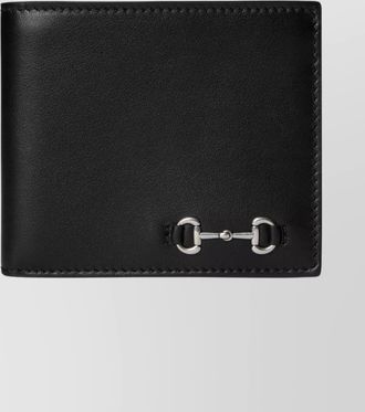 Gucci leather bi-fold wallet
