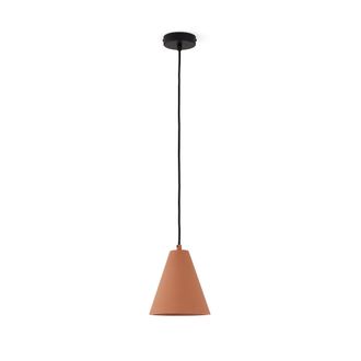 La Redoute Interieurs Hanglamp in beton, terracotta &Oslash;18 cm, Arida