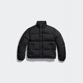 Canada Goose Sterling Puffer Jacket Tonal Disc (Men, Black, XS)