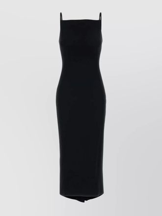 Givenchy black midi dress