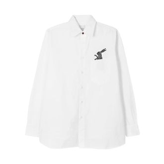 Paul Smith Camicia Coniglio nel Taschino - Shirts - Hombre - Blanco - XL