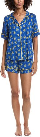 Room Service 2Pc Aspen Shirt & Short Pajama Set