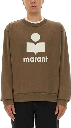 Isabel Marant Mikoy Sweatshirt With Logo-Uomo