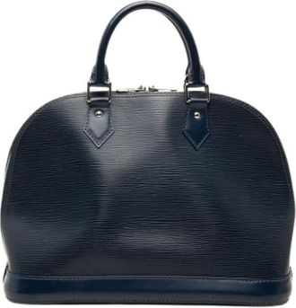 Louis Vuitton Pre-owned Alma PM - Dames - Vintage Handtas - Blauw - ONE Size - Leer - Vintage