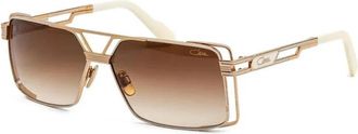 Cazal 9111 003 Zonnebrillen - Heren - Zonnebrillen - Beige - 61 MM - Accessoires