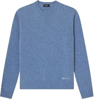 A.P.C. A.p.c., Uomo, Maglie, Blu, M, new