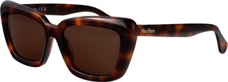 Max Mara Womens Sunglasses Mm0171 Havana Acetate