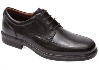 Rockport Mens Dluxe Apron Toe Oxford Shoes In Black