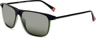 Etnia Barcelona Groom TQ Mens Sunglasses Green Size 60