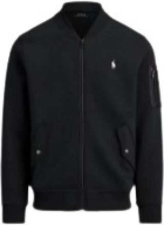 Polo Ralph Lauren Double-Knit Full-Zip Hoodie - Heren - Vesten met rits - Zwart - XL - Hoodies & sweatvesten
