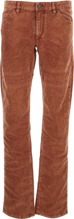 Isabel Marant Orange Straight Flat Front Pants