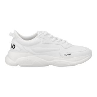 HUGO BOSS Hugo Dames/Dames Leon Logo Trainers (Wit)