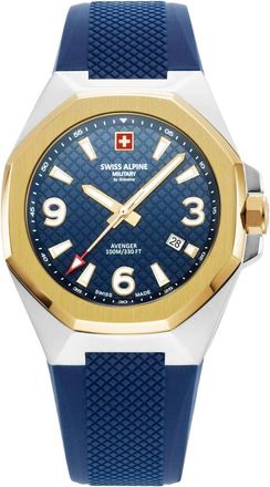 Swiss Alpine Military 7005.1845 Avenger - Heren - Horloges - Geel - ONE Size - Accessoires