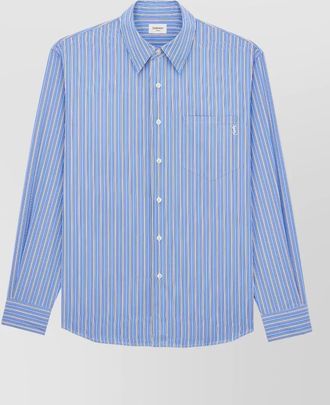 Saint Laurent striped cotton shirt