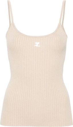 Courrèges Reedition Knit Tank Top