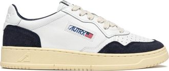 Autry Medalist Low - Heren - Sneakers - Blauw - 42 EU - Katoen - Schoenen