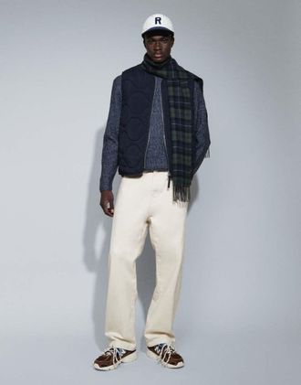 Carhartt Work in Progress Landon - Pantaloni ampi affusolati color antracite-Neutro