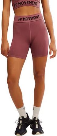 Free People FP Movement Long Haul Bike Shorts in Clove at Nordstrom Rack, Size Medium/large