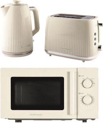 Hamilton Beach Kettle, Toaster & Microwave Set - Sand Miami Hamilton Beach HBMIAKSS