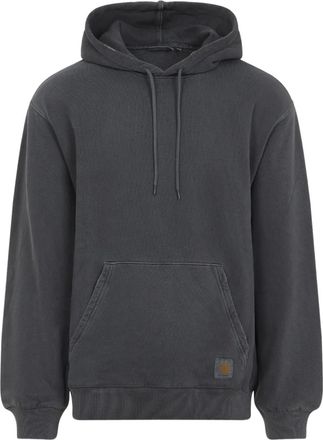Carhartt Work in Progress Hoodie met trekkoord en buidelzak - Zwart