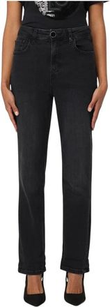 Liu Jo Straight Fit Jeans voor Heren - Dames - Slim Fit Jeans - Zwart - W32 - Katoen - Jeans