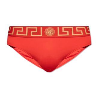 Versace Beachwear, male, Red, Size: 2XL Swim briefs