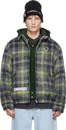 A Bathing Ape Yellow 1st Camo Jacquard One Point Pullover