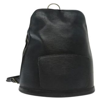Louis Vuitton Pre-owned Backpacks, female, Black, Size: ONE SIZE Pre-owned Leather backpacks