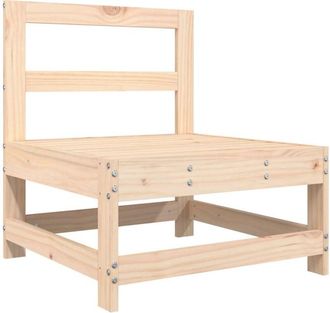 vidaXL Sof&aacute; Central De Jard&iacute;n Madera Maciza De Pino Vidaxl