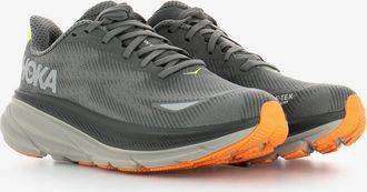 Hoka One One M Clifton 9 GTX asphalt grey / gravel