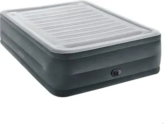 Intex Dura-beam Deluxe Comfort-plush Colch&oacute;n Gris 152x203 Cm