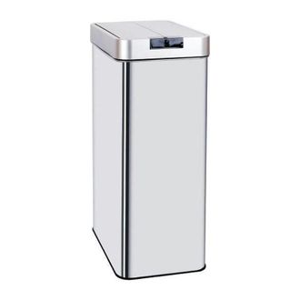 Kitchen Move Kitchen Move - Basurero Autom&aacute;tico Silverlake De 70l - Acero Inoxidable Con Ribete