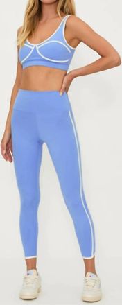 Beach Riot Nella High Waist Leggings In Alps Blue