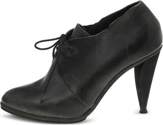 Balenciaga 100mm lace-up ankle pumps - Black