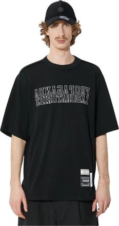 Undercover Propaganda Laboratories Tee - Heren - T-shirts - Zwart - L - Katoen - Tops