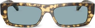 Vogue Eyewear tortoiseshell rectangle sunglasses - women - Acetate - 53 - Brown