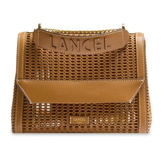 Lancel Shoulder Bags, female, Brown, Size: ONE SIZE Sac Rabat M Ninon Animation Ajouree